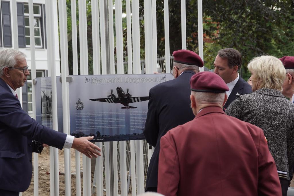 Onthulling van het monument