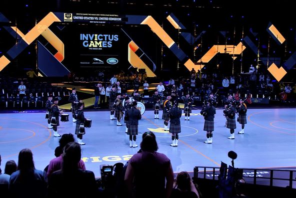 Falcon Guards bij de Invictus Games 2022 FG bij IG